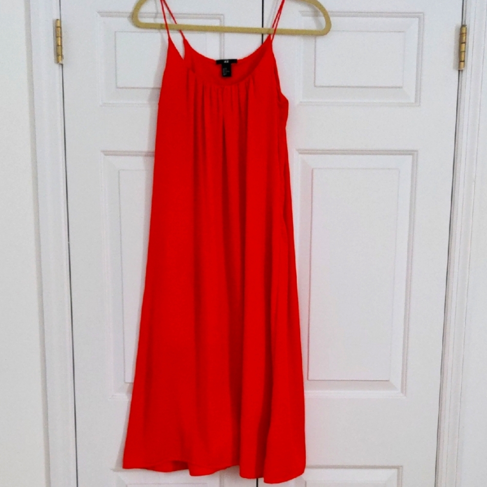 H&M Red Strappy Dress